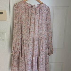 Floral Long-Sleeve Dress